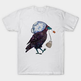 Happy little tea crow T-Shirt